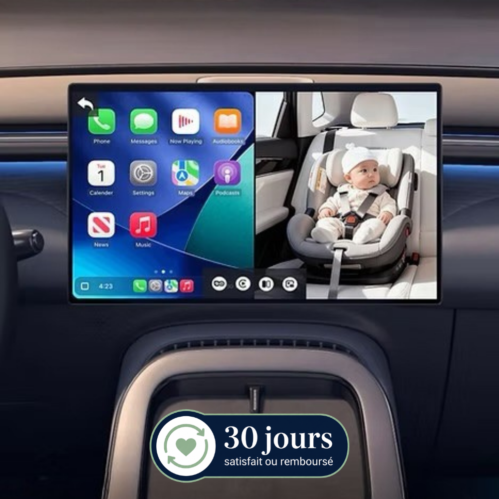 Kidzi SafeView™ — Caméra Bébé Voiture